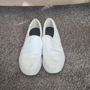 Nike White Slip-On Women's Shoes